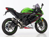HURRIC Supersport slip on exhaust (1-1) super short, Black | 63502551