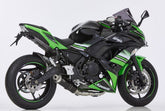 HURRIC Supersport complete exhaust system (2-1), Black | 63502585