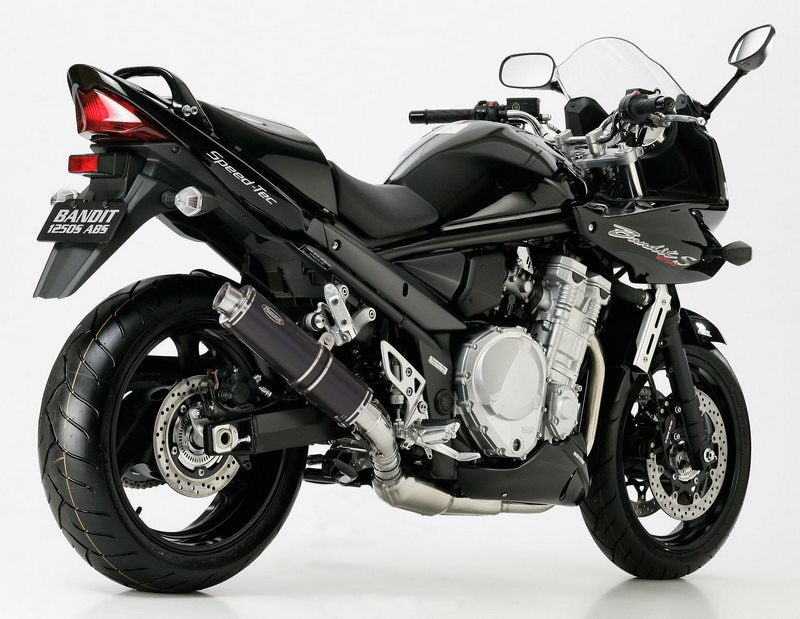 HURRIC Supersport slip on exhaust (4-1), Black | 63502655