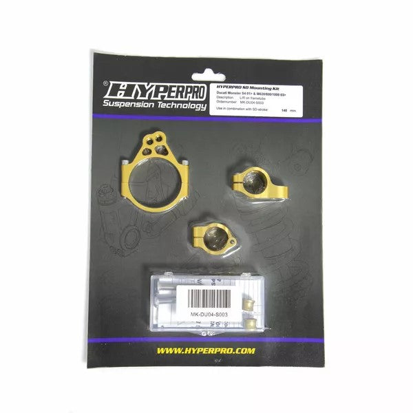 HYPERPRO Steering Damper Mounting Kit SD MNT KT DUC MONSTER 06040268 / MK-DU04-S003 | MK-DU04-S003
