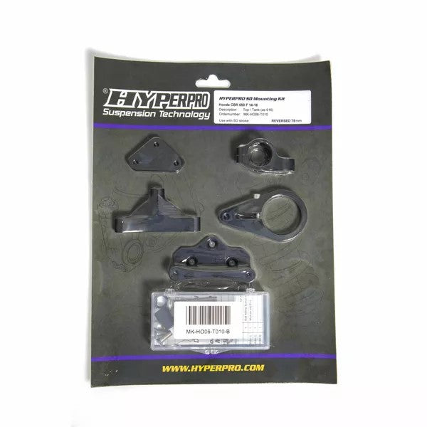 HYPERPRO Steering Damper Mounting Kit SD MNT KT CBR650F 14-18 06040272 / MK-HO06-T010-B | MK-HO06-T010-B