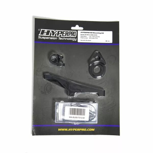 HYPERPRO Steering Damper Mounting Kit SD MNT KT SUZ SV650 16- 06040283 / MK-SU06-T012-B | MK-SU06-T012-B