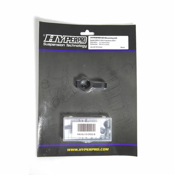 HYPERPRO Steering Damper Mounting Kit SD MNT KT SUZ HAYABUSA 21 06040284 / MK-SU13-O002-B | MK-SU13-O002-B