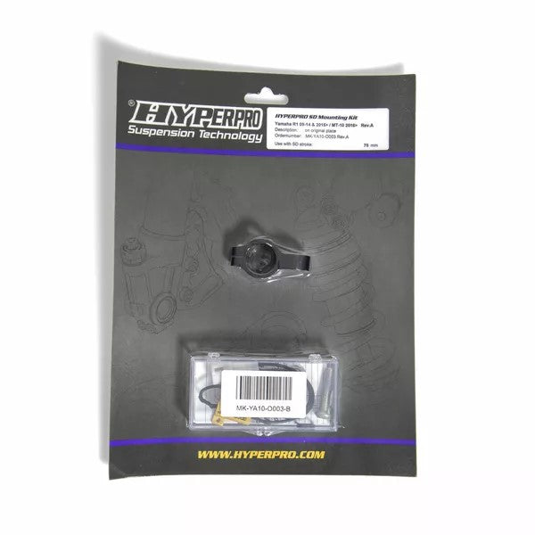 HYPERPRO Steering Damper Mounting Kit SD MNT KT YAM MT10 16- 06040287 / MK-YA10-O003-B | MK-YA10-O003-B