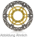 EBC BRAKES MD518/5BLK INOX X Disc / schwimmende Edelstahl Bremsscheibe mit schwarzem Edelstahl Innenring | MD518/5BLK