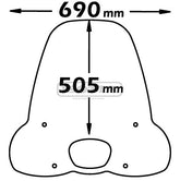 Isotta Classic Windshield | CLS3603