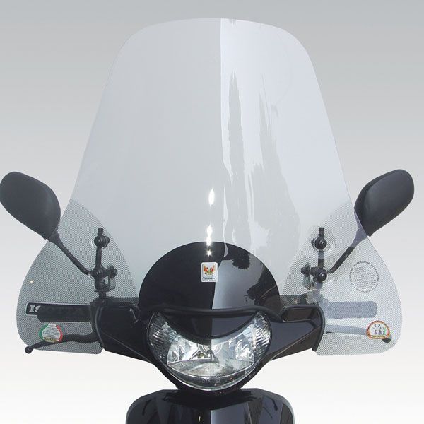 Isotta Medium Windshield, Transparent | Q872