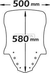 Isotta Medium Protection Windshield | SC3433