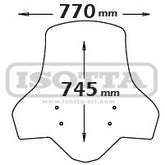 Isotta Windscreen Medium Protection Serigr.Isotta | SC4255