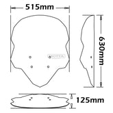 Isotta Windshield Adjustable | SC4256