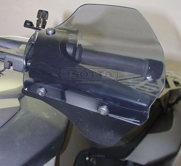 Isotta Pair Of Handguards Opaque Black Bottom - Dark Smoky Top | SP8203