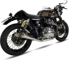 IXIL Slip On Exhaust (Right Muffler) - Ironhead Conical Inox | OR 504S SS