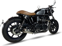 IXIL Slip On Exhaust (Right Muffler) - Ironhead Conical Matt Inox | OT 464 SS