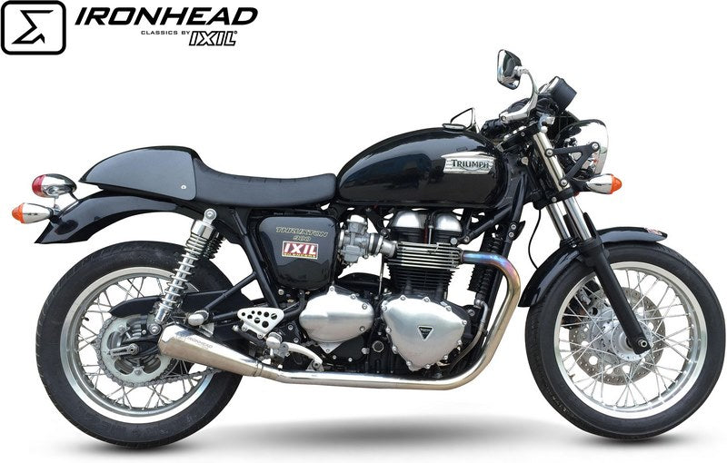 IXIL SLIP ON (RIGHT MUFFLER) - IRONHEAD CONICAL MATT INOX | OT470SSS