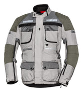IXS Tour LT Jacket Montevideo-Air 2 light grey-dark grey 2XL | X51039