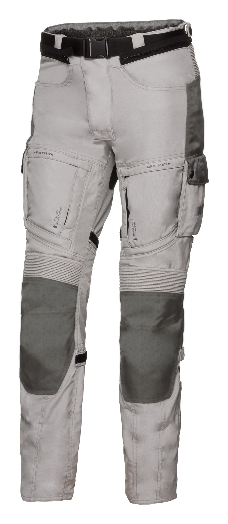 IXS Tour LT Trousers Montevideo-Air 2 light grey-dark grey 2XL | X63033