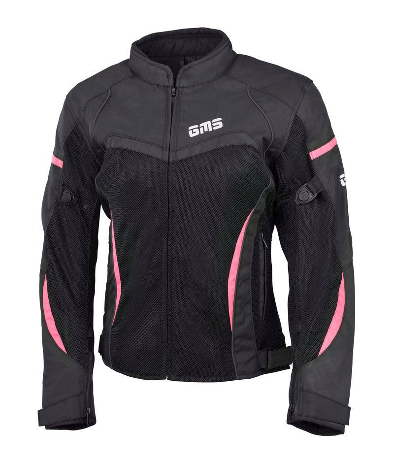 IXS Jacket Tara Mesh Black-Pink | ZG51006-380