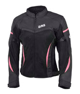 IXS Jacket Tara Mesh Black-Pink | ZG51006-380