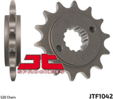 JT SPROCKETS Front Sprocket 14 Teeth Steel Standard 520 Pitch Type 1042 | JTF1042.14