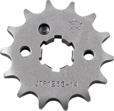 JT SPROCKETS Front Sprocket 14 Teeth Steel Standard 428 Pitch Type 1263 | JTF1263.14
