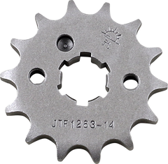JT SPROCKETS Front Sprocket 14 Teeth Steel Standard 428 Pitch Type 1263 | JTF1263.14