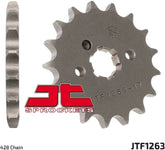 JT SPROCKETS Front Sprocket 16 Teeth Steel Standard 428 Pitch Type 1263 Suzuki DR125SM | JTF1263.16