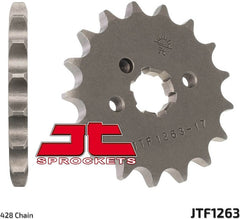 JT SPROCKETS Front Sprocket 16 Teeth Steel Standard 428 Pitch Type 1263 Suzuki DR125SM | JTF1263.16