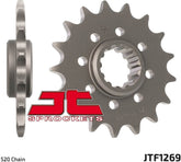 JT SPROCKETS Front Sprocket 15 Teeth Steel Standard 520 Pitch Type 1269 Honda CBR600RR | JTF1269.15