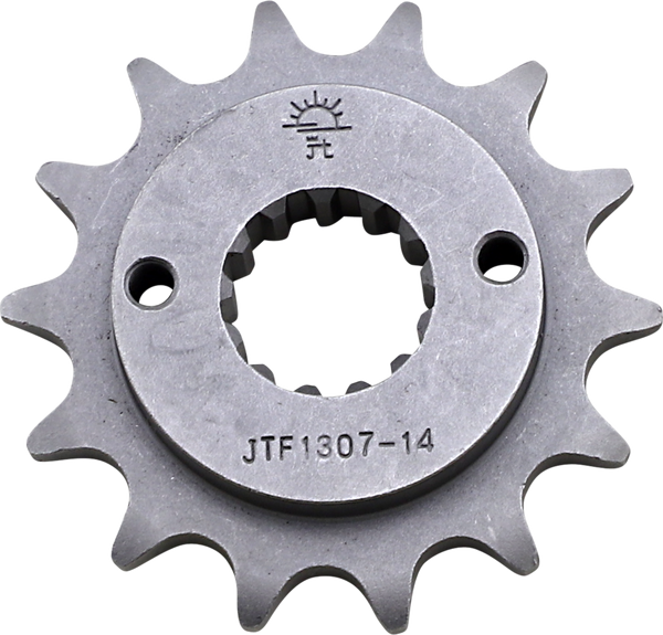 JT SPROCKETS Front Sprocket 14 Teeth Steel Standard 520 Pitch Type 1307 Honda XR650R | JTF1307.14