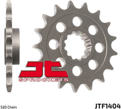 JT SPROCKETS Front Sprocket 16 Teeth Steel Standard 520 Pitch Type 1404 | JTF1404.16