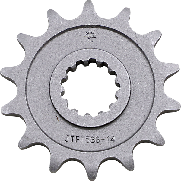 JT SPROCKETS Front Sprocket 14 Teeth Steel Standard 520 Pitch Type 1536 Kawasaki KFX450R | JTF1536.14