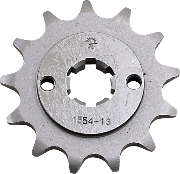 JT SPROCKETS Front Sprocket 13 Teeth Steel Standard 520 Pitch Type 1554 Yamaha YFS200 Blaster | JTF1554.13