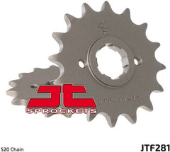 JT SPROCKETS Front Sprocket 16 Teeth Steel Standard 520 Pitch Type 281 | JTF281.16