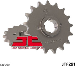 JT SPROCKETS Front Sprocket 17 Teeth Steel Standard 525 Pitch Type 291 | JTF291.17