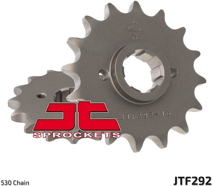 JT SPROCKETS Front Sprocket 16 Teeth Steel Standard 525 Pitch Type 292 | JTF292.16