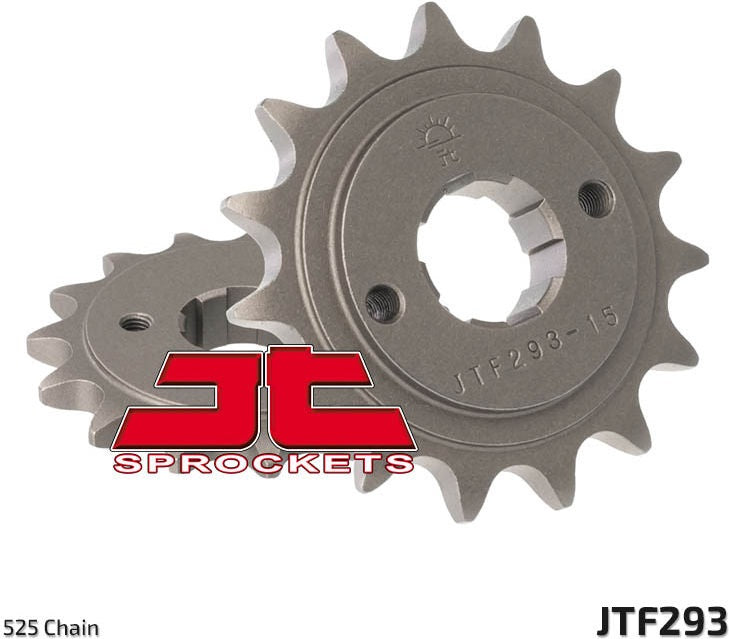 JT SPROCKETS Front Sprocket 16 Teeth Steel Standard 525 Pitch Type 293 | JTF293.16
