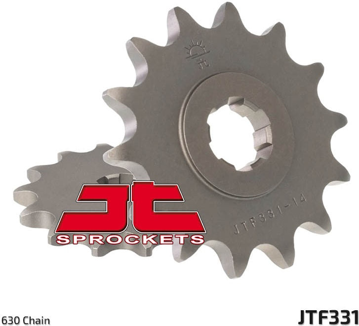 JT SPROCKETS Front Sprocket 15 Teeth Steel Standard 630 Pitch Type 331 | JTF331.15