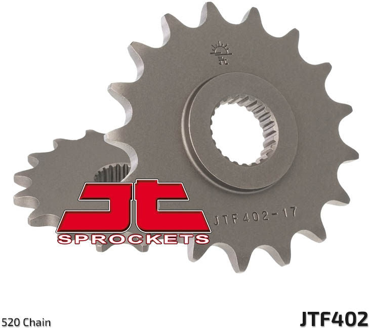 JT SPROCKETS Front Sprocket 15 Teeth Steel Standard 520 Pitch Type 402 Aprilia Tuareg 125 | JTF402.15