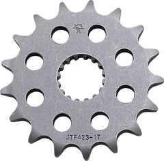 JT SPROCKETS Front Sprocket 17 Teeth Steel Standard 530 Pitch Type 423 | JTF423.17