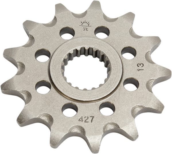 JT SPROCKETS Front Sprocket 13 Teeth Steel Self-Cleaning 520 Pitch Type 427SC Suzuki | JTF427.13SC