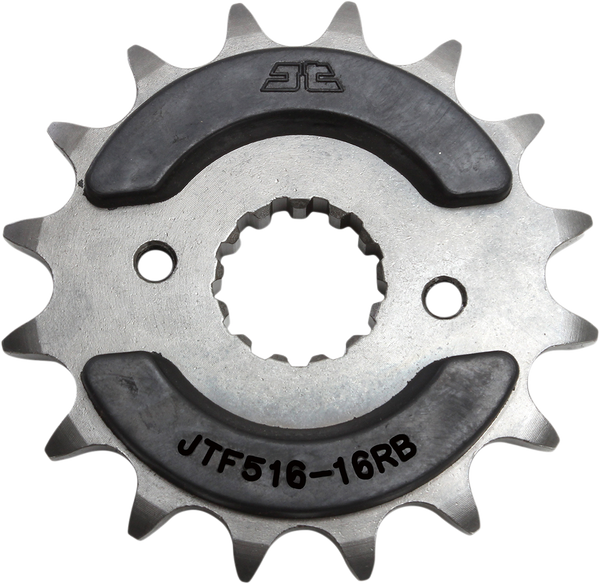 JT SPROCKET Front Sprocket 16 Teeth Steel Noise-Free 520 Pitch Type 516RB | JTF516.16RB