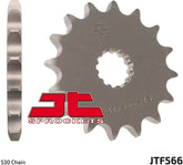 JT SPROCKETS Front Sprocket 12 Teeth Steel Standard 530 Pitch Type 566 | JTF566.12