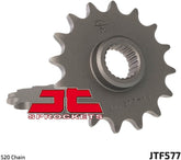 JT SPROCKETS Front Sprocket 16 Teeth Steel Standard 520 Pitch Type 577 Yamaha | JTF577.16