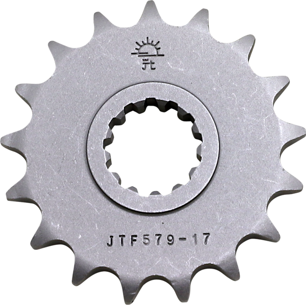 JT SPROCKETS Front Sprocket 17 Teeth Steel Standard 530 Pitch Type 579 | JTF579.17