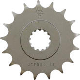 JT SPROCKETS Front Sprocket 17 Teeth Steel Standard 532 Pitch Type 584 | JTF584.17