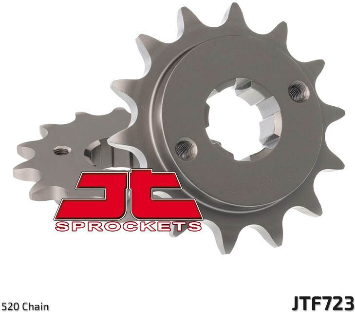JT SPROCKETS Front Sprocket 14 Teeth Steel Standard 520 Pitch Type 723 | JTF723.14