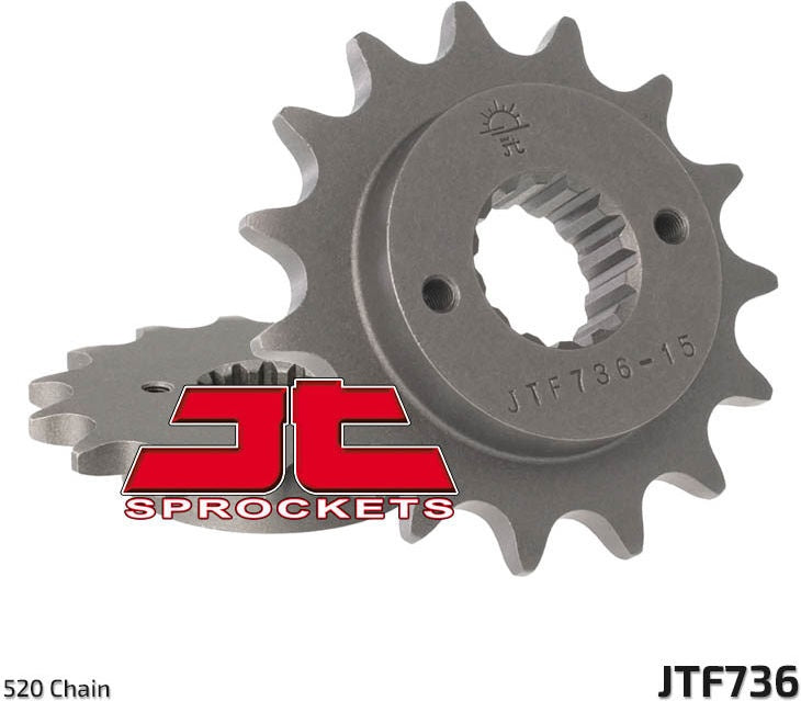 JT SPROCKETS Front Sprocket 13 Teeth Steel Standard 520 Pitch Type 736 Ducati 748 | JTF736.13