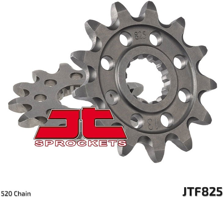 JT SPROCKETS Front Sprocket 13 Teeth Steel Self-Cleaning 520 Pitch Type 825 Husqvarna | JTF825.13