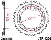 JT SPROCKETS Front Sprocket 38 Teeth Steel 520 Pitch Type 1220 | JTR1220.38
