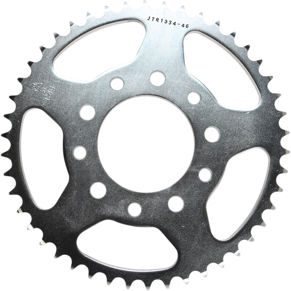 JT SPROCKETS Rear Sprocket 46 Teeth Steel Standard 530 Pitch Type 1334 | JTR1334.46
